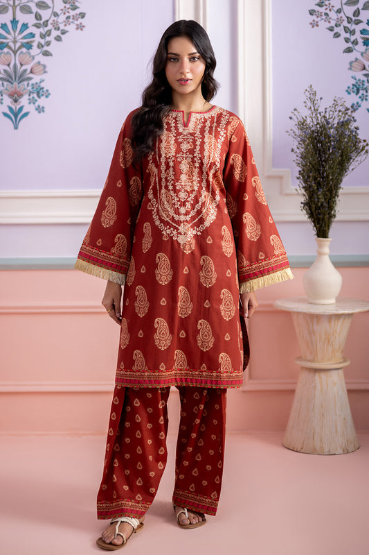 Embroidered Shirt Shalwar - 0529
