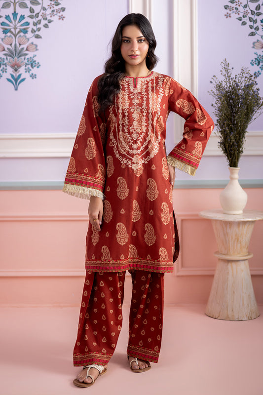 Embroidered Shirt Shalwar - 0529
