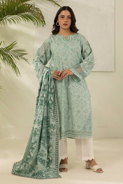 Embroidered Shirt Dupatta - 0530