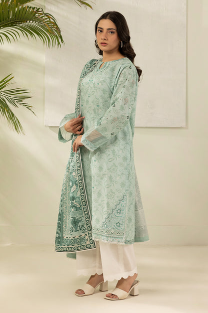 Embroidered Shirt Dupatta - 0530
