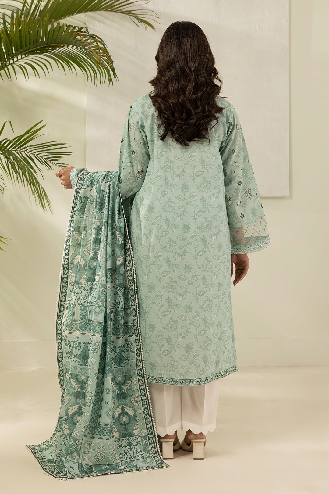 Embroidered Shirt Dupatta - 0530