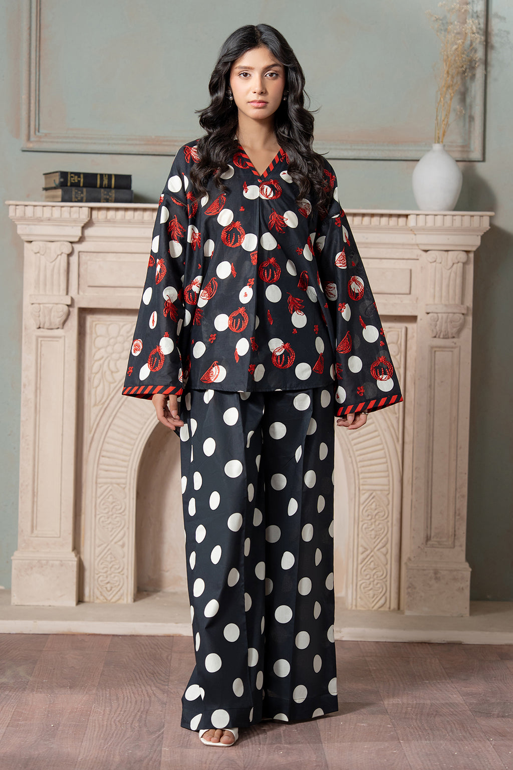 Embroidered Shirt Shalwar - 0531