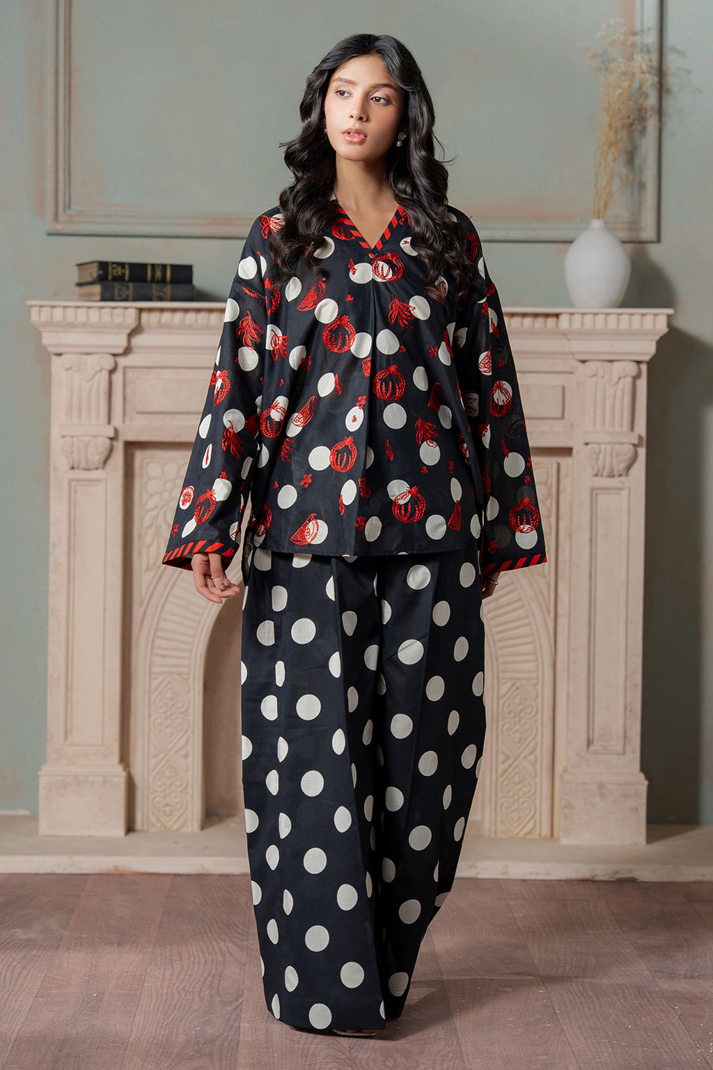 Embroidered Shirt Shalwar - 0531