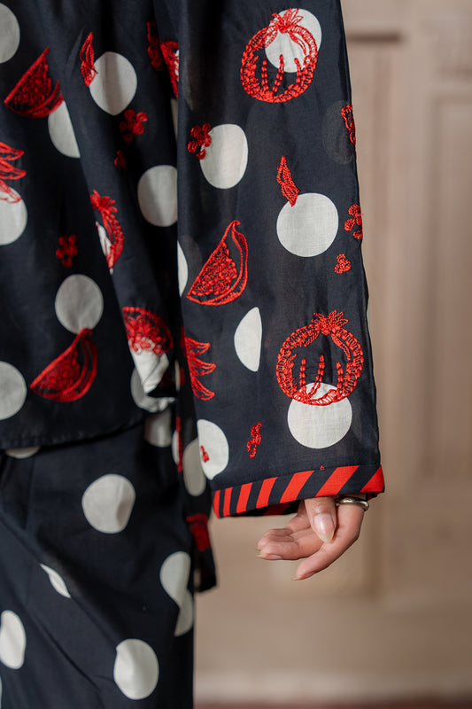 Embroidered Shirt Shalwar - 0531