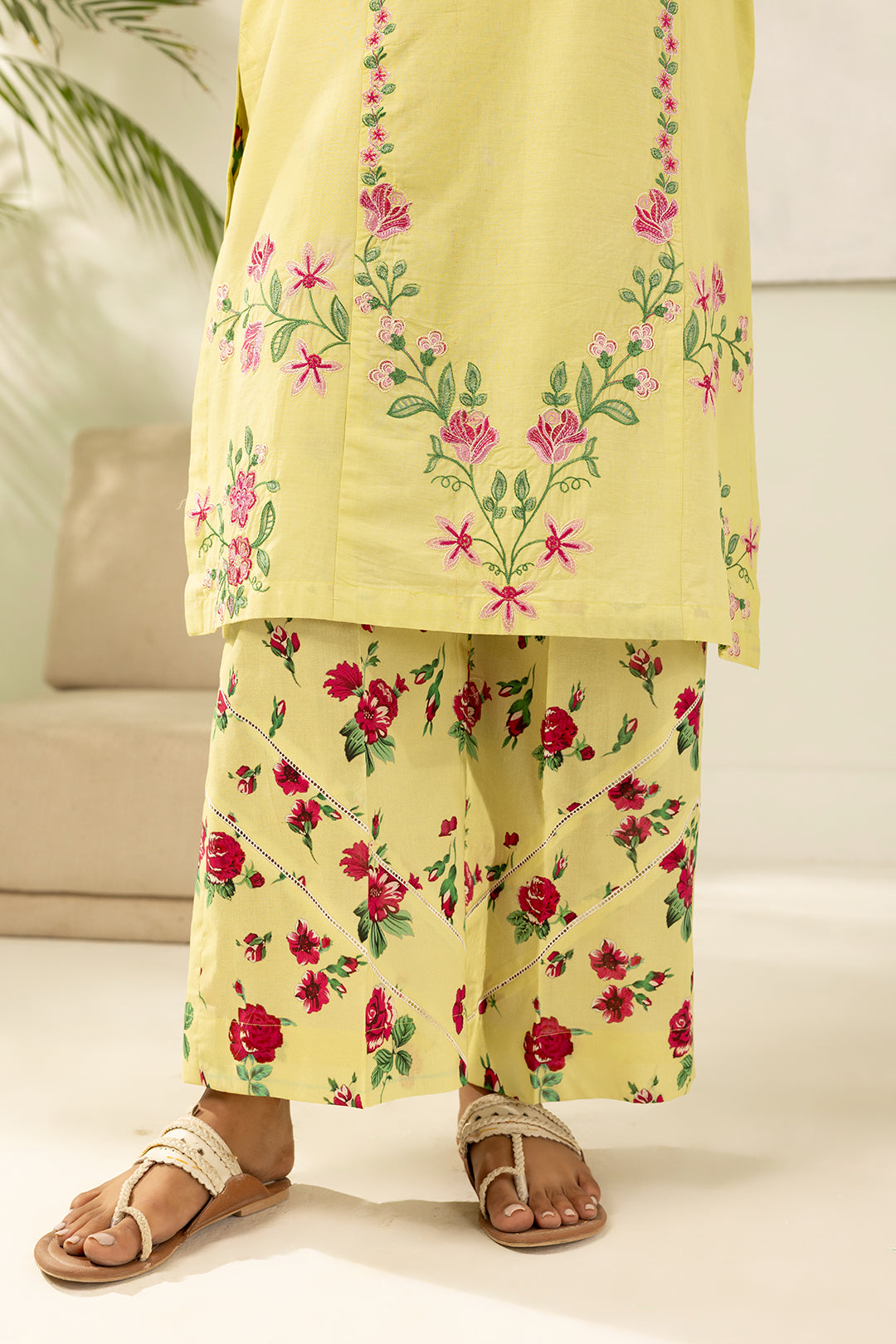 Embroidered Shirt Shalwar - 0532