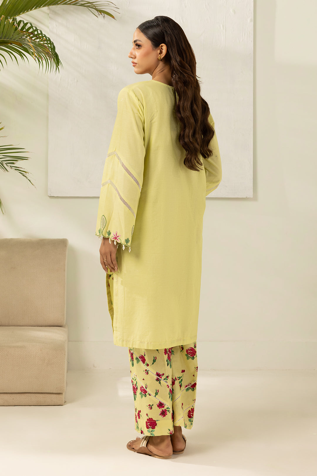 Embroidered Shirt Shalwar - 0532