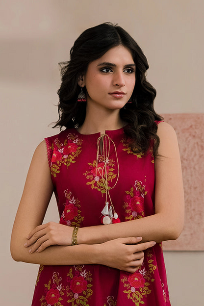 Embroidered Shirt Shalwar - 0533