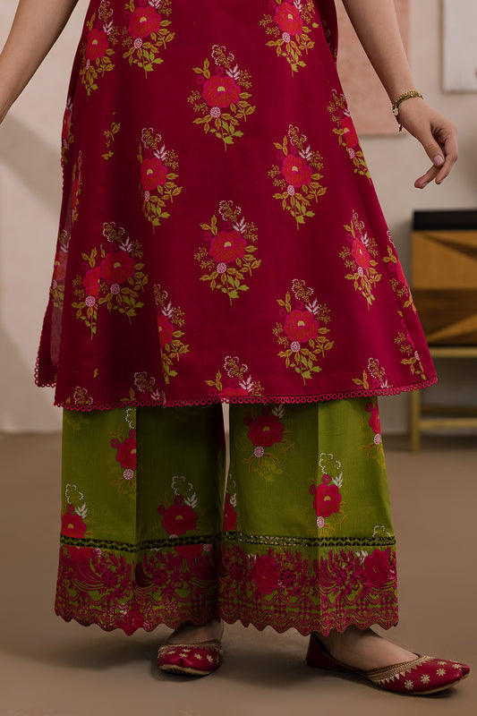 Embroidered Shirt Shalwar - 0533