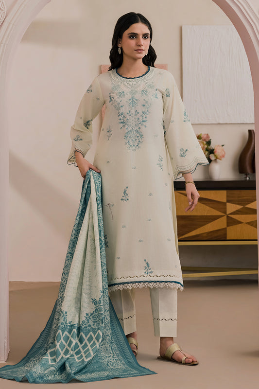 Embroidered Shirt Dupatta - 0534