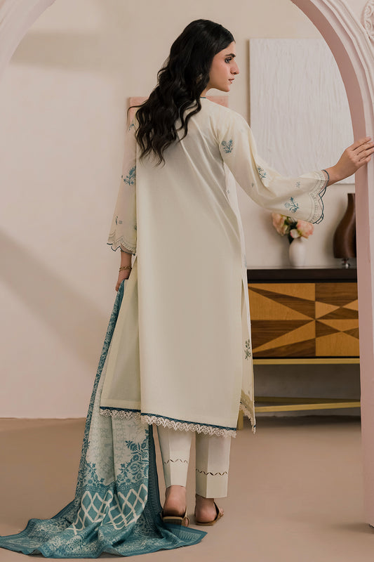 Embroidered Shirt Dupatta - 0534