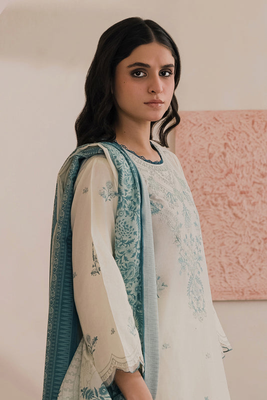 Embroidered Shirt Dupatta - 0534