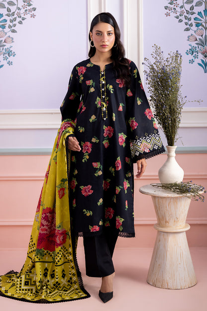 Embroidered Shirt Dupatta - 0599