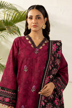 Embroidered Shirt Dupatta - 0600