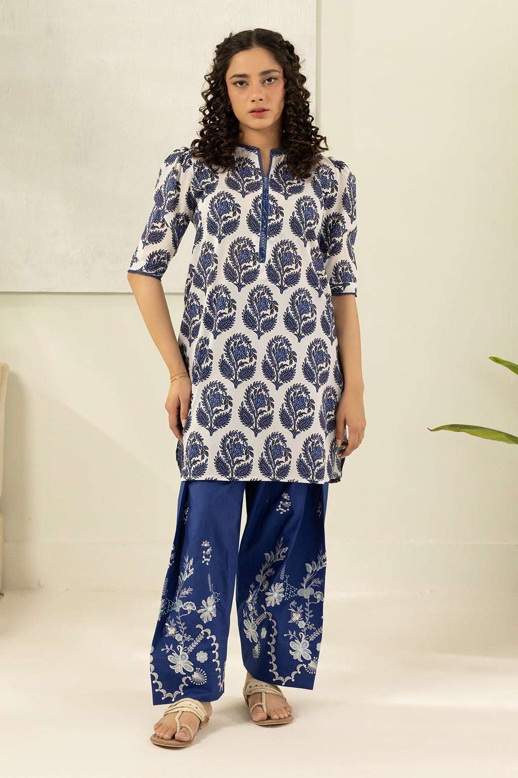 Embroidered Shirt Shalwar - 0602