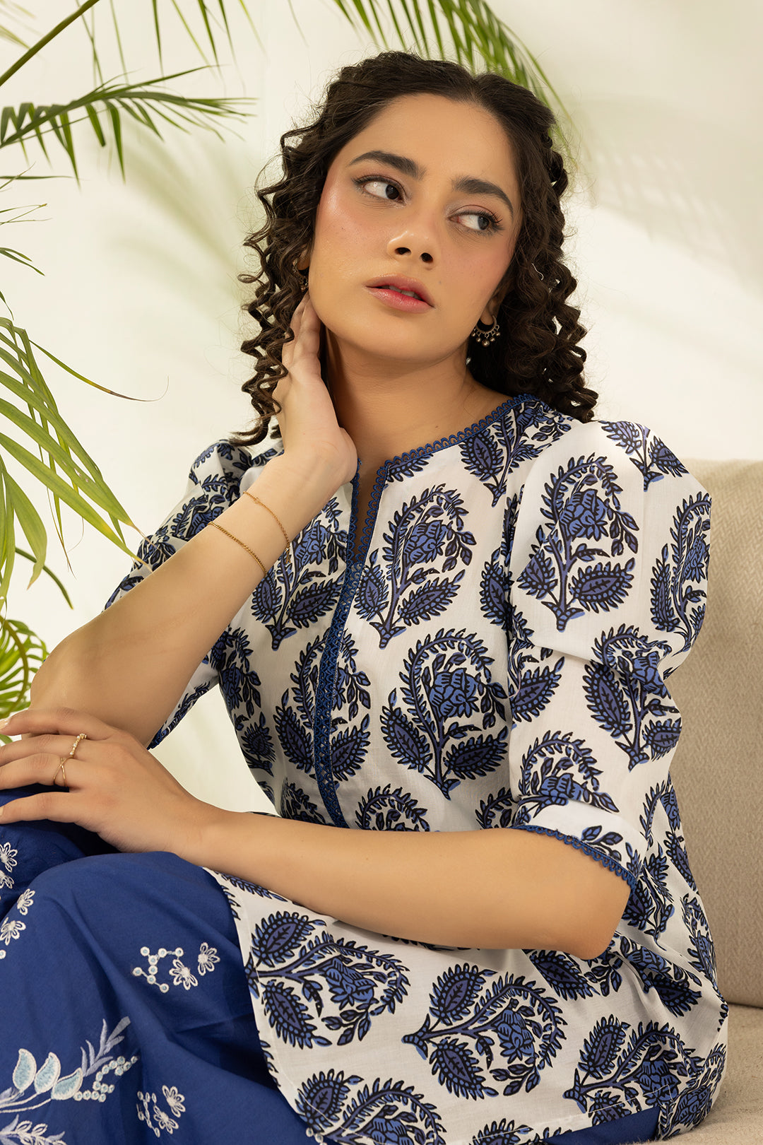 Embroidered Shirt Shalwar - 0602
