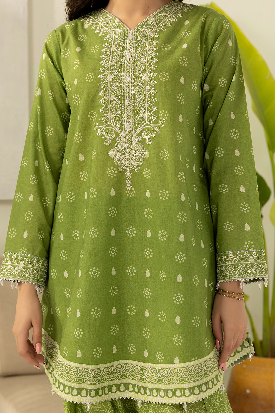 Embroidered Shirt Shalwar - 0603