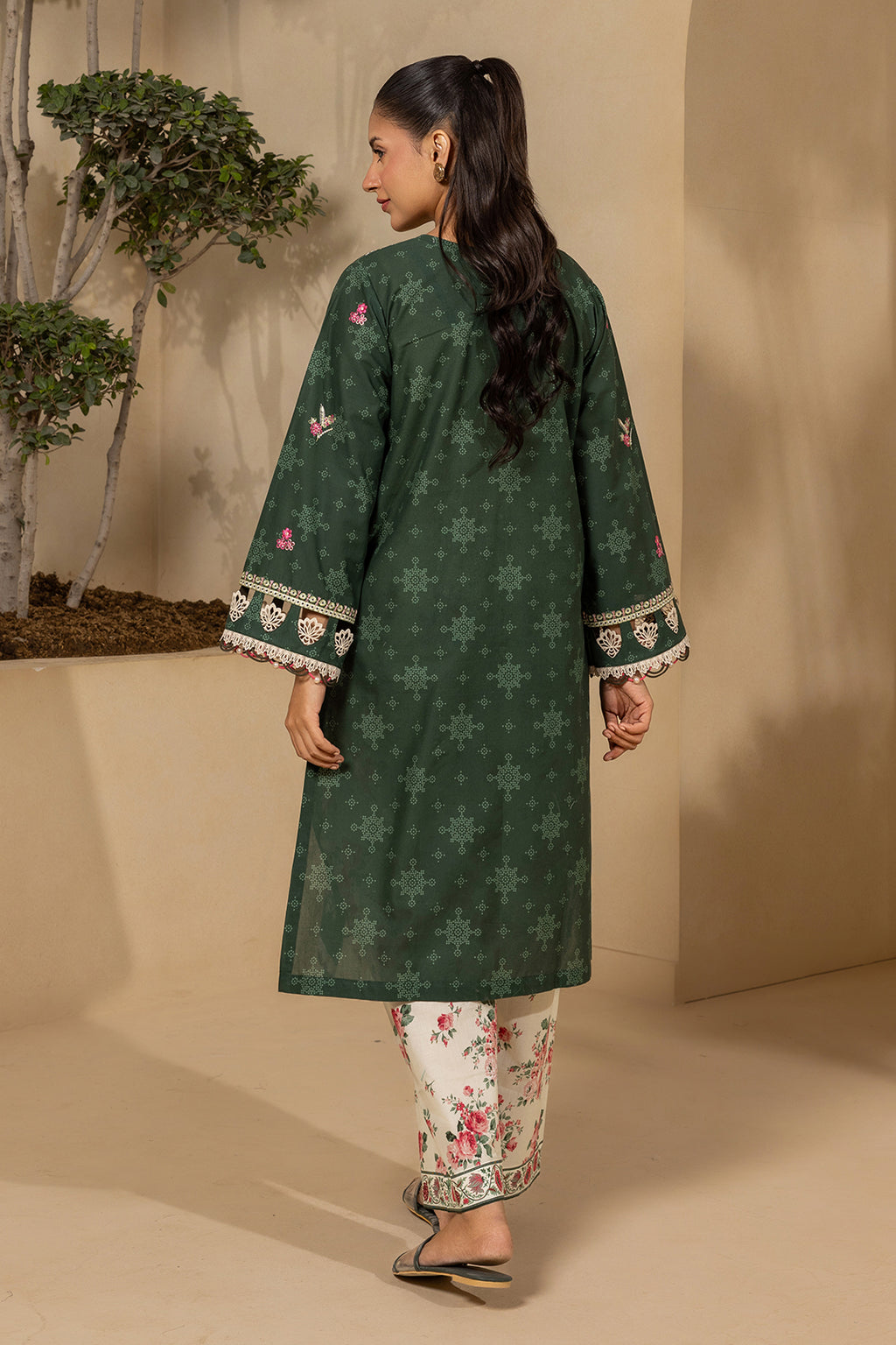 Embroidered Shirt Shalwar - 0604