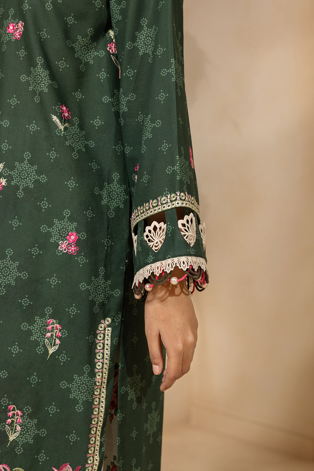 Embroidered Shirt Shalwar - 0604
