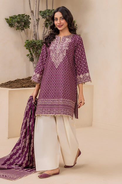 Embroidered Shirt Dupatta - 0670