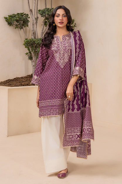 Embroidered Shirt Dupatta - 0670