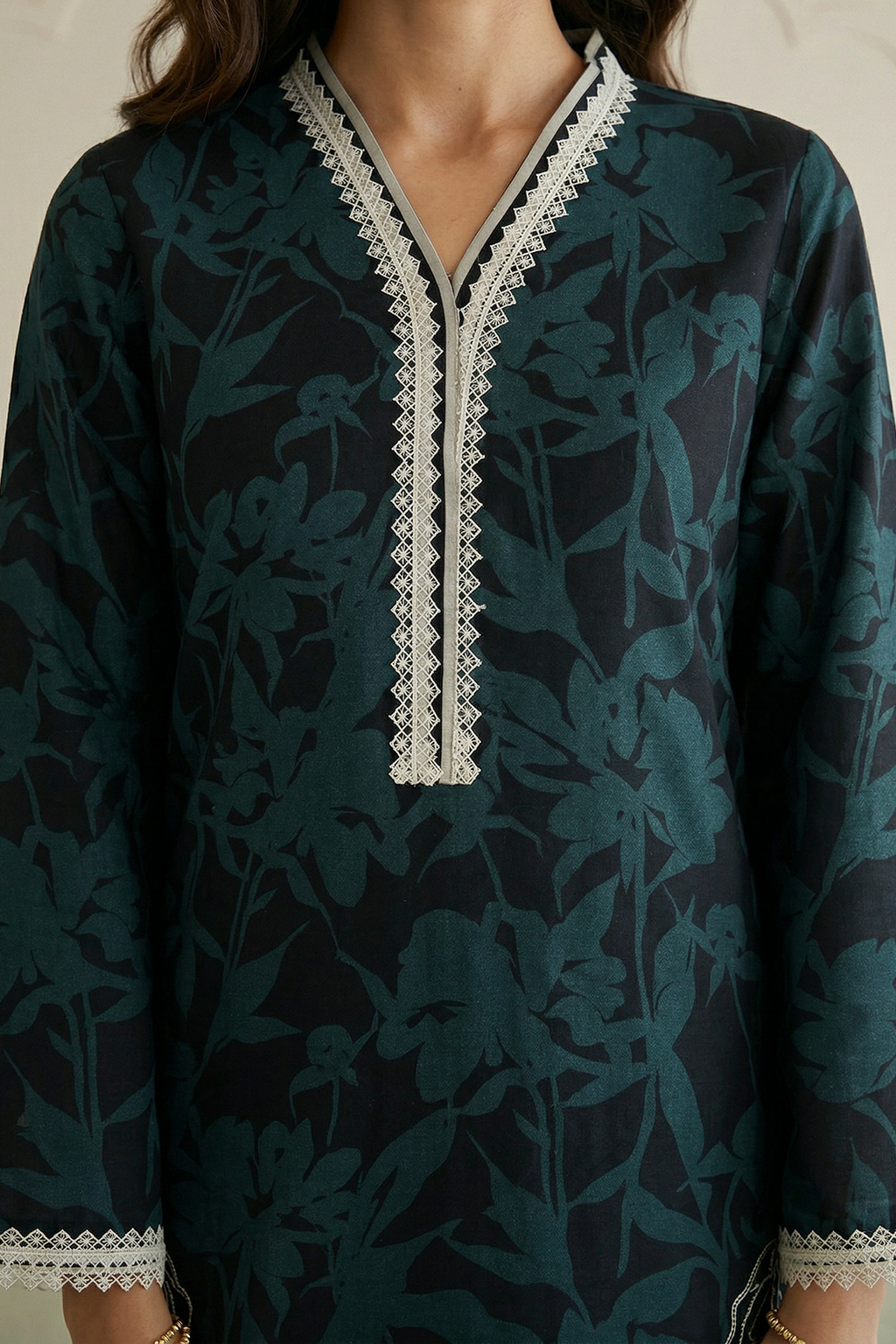 Embroidered Shirt Shalwar - 0671