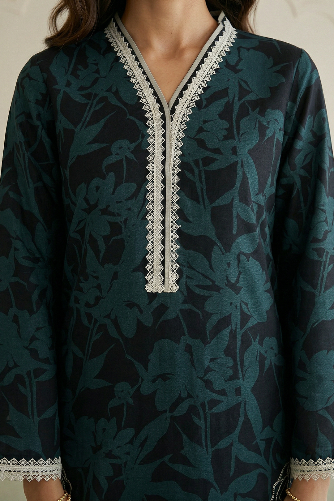 Embroidered Shirt Shalwar - 0671