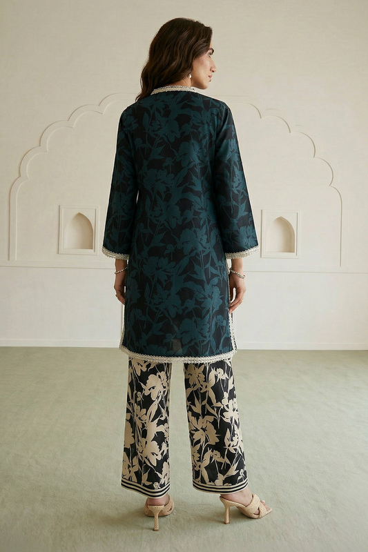 Embroidered Shirt Shalwar - 0671
