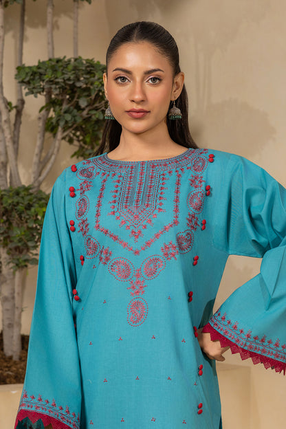 Embroidered Shirt Shalwar - 0672