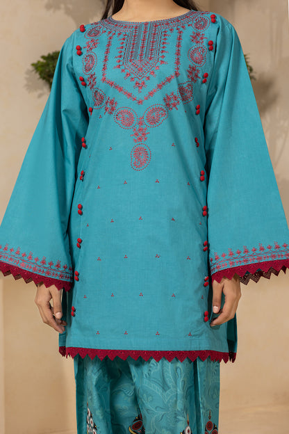 Embroidered Shirt Shalwar - 0672