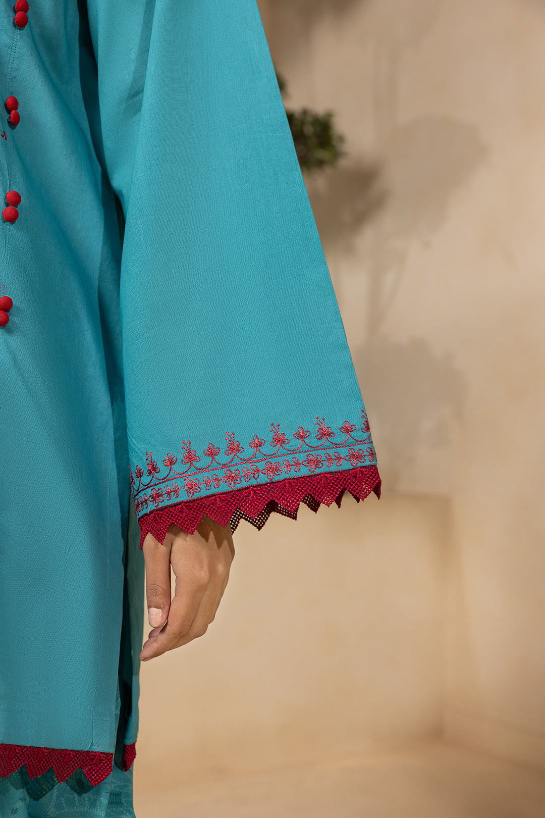 Embroidered Shirt Shalwar - 0672
