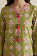 Embroidered Shirt Shalwar - 0673