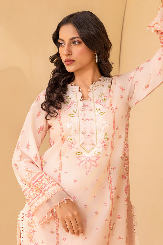 Embroidered Shirt Shalwar - 0674