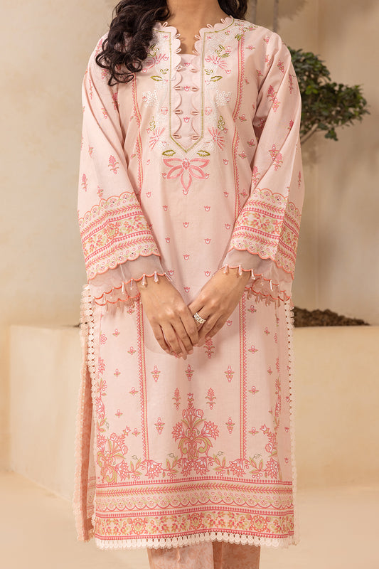 Embroidered Shirt Shalwar - 0674