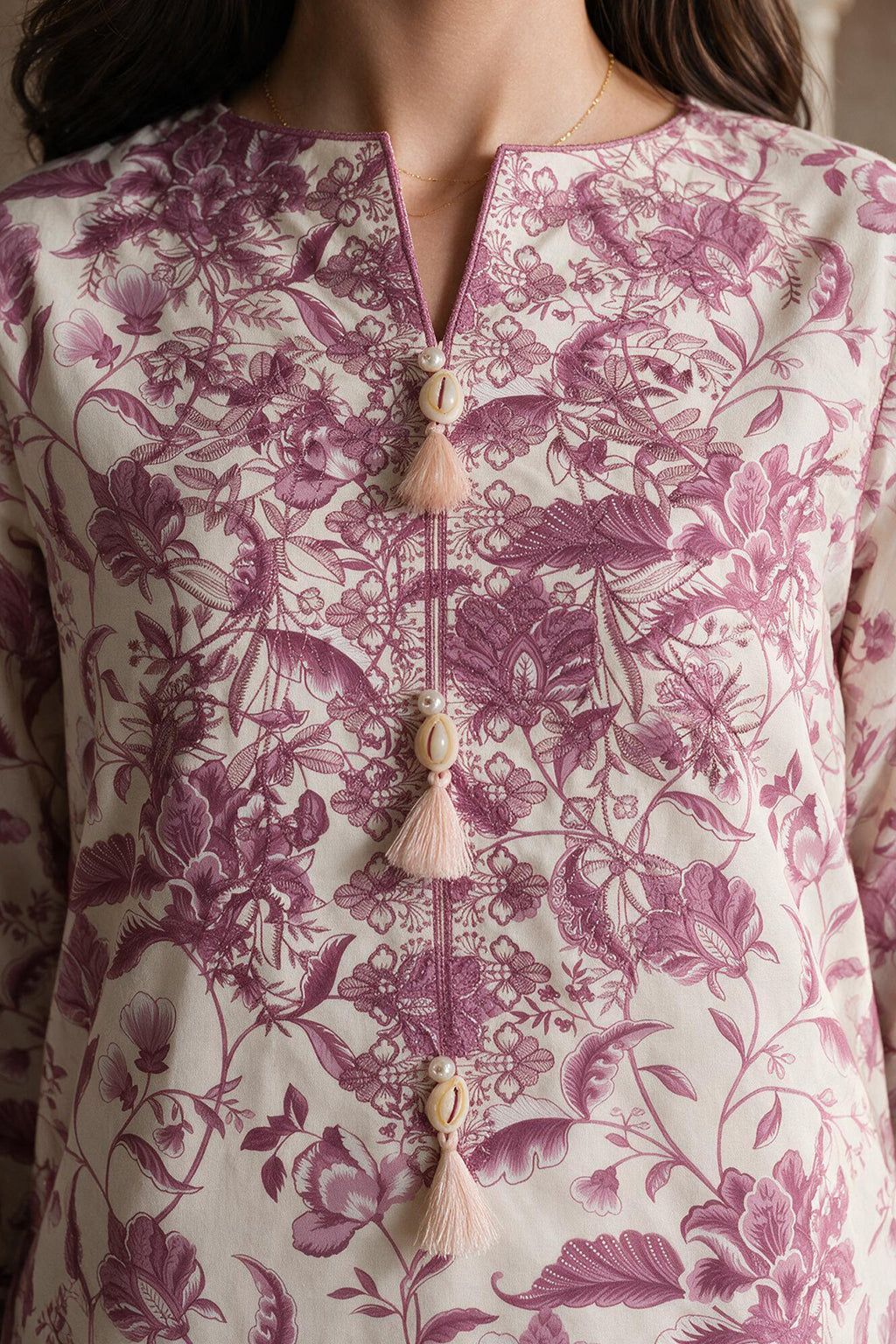 Embroidered Shirt Dupatta - 0739