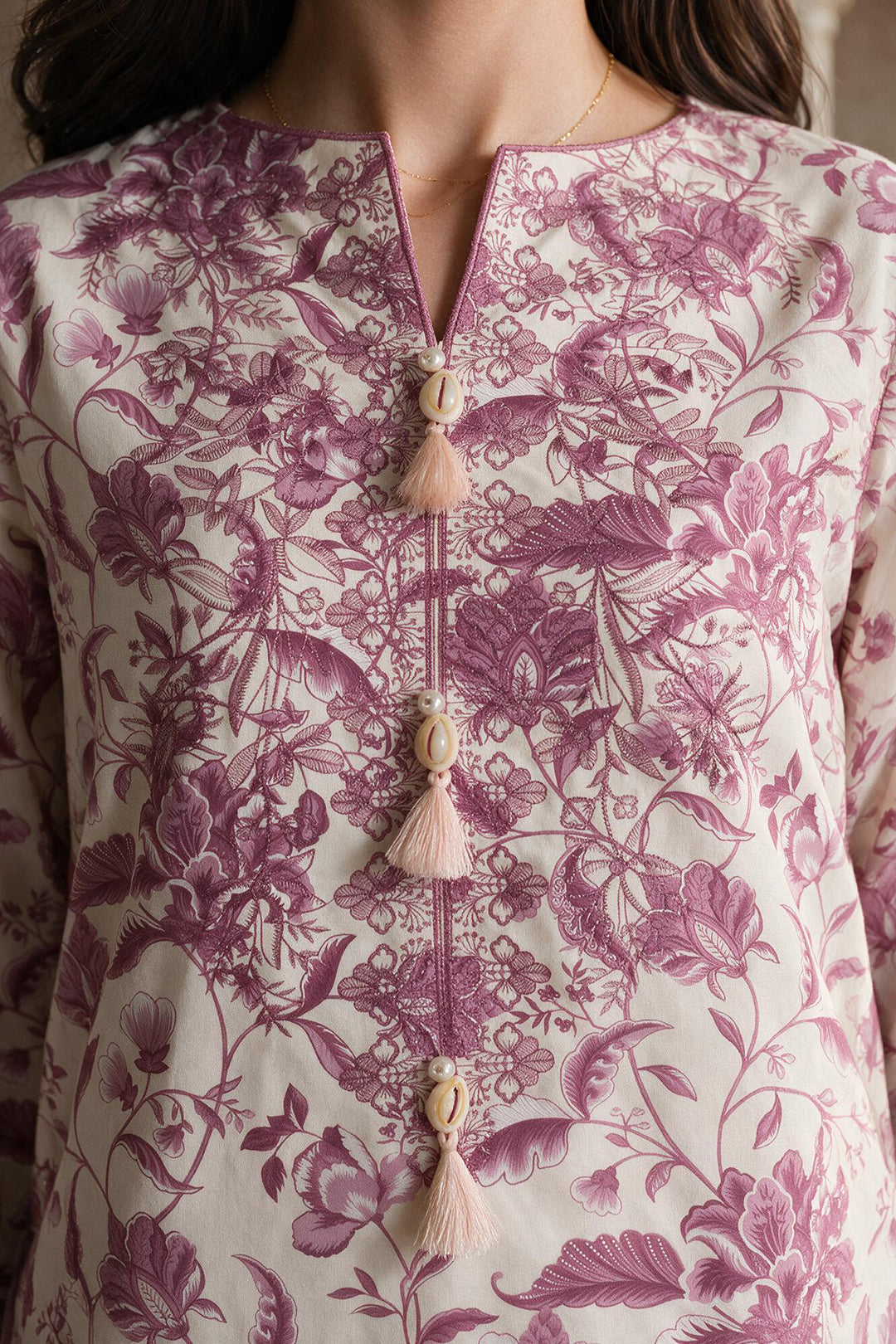 Embroidered Shirt Dupatta - 0739