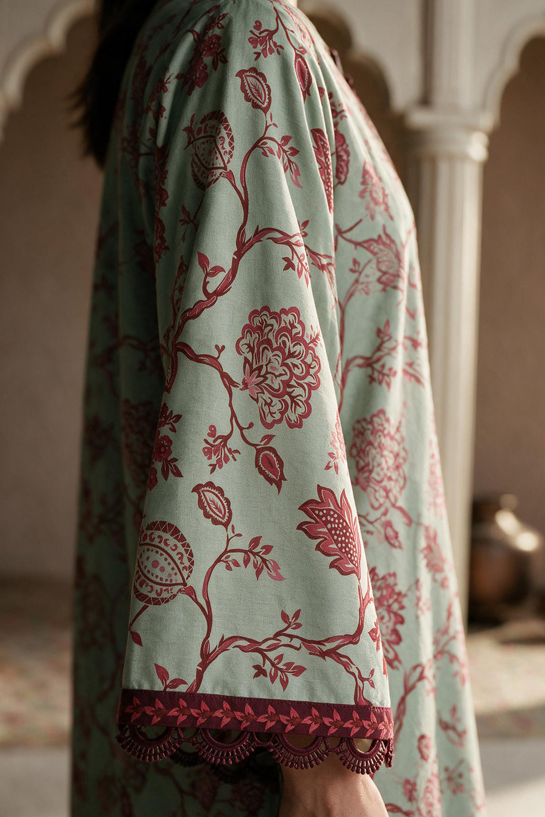 Embroidered Shirt Shalwar - 0741