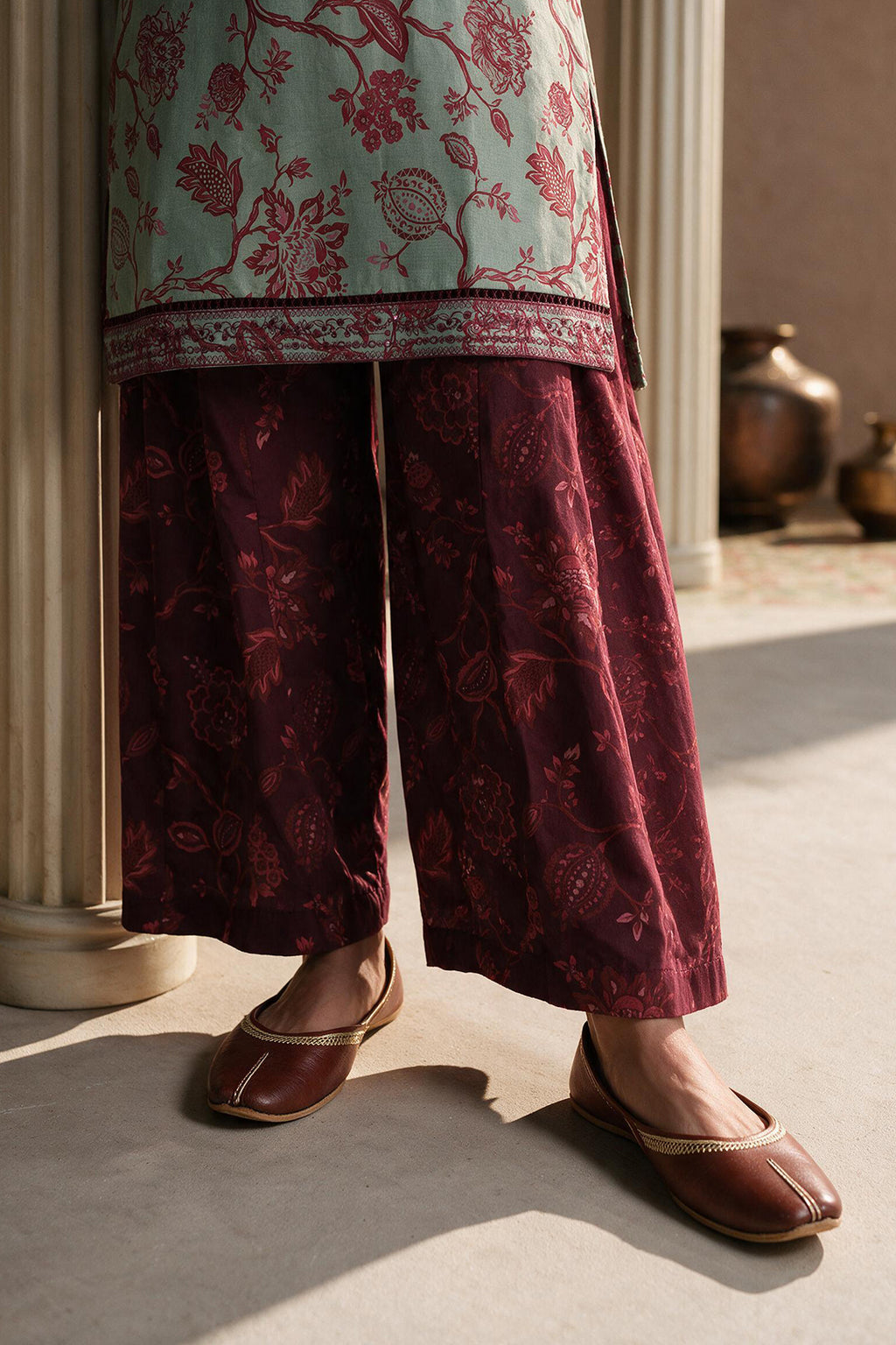 Embroidered Shirt Shalwar - 0741