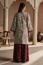 Embroidered Shirt Shalwar - 0741