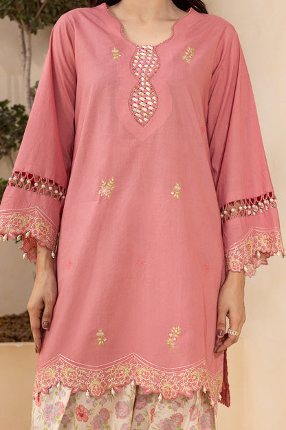 Embroidered Shirt Shalwar - 0742