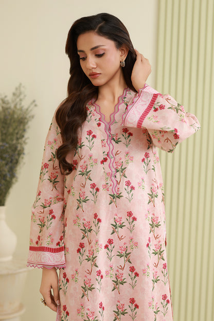 Embroidered Shirt Shalwar - 0744