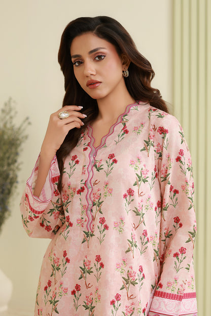 Embroidered Shirt Shalwar - 0744