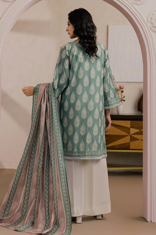 Embroidered Shirt Dupatta - 0807