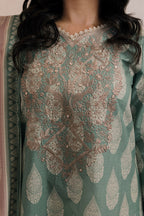 Embroidered Shirt Dupatta - 0807