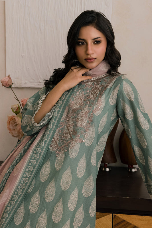 Embroidered Shirt Dupatta - 0807
