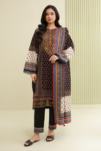 Embroidered Shirt Dupatta - 0808