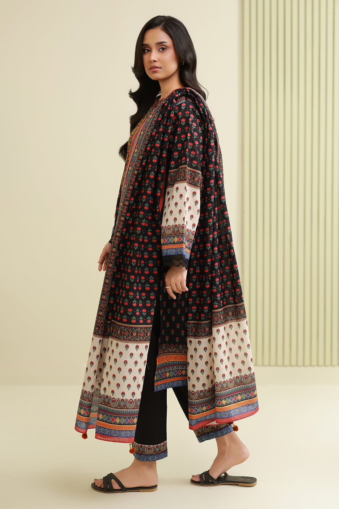 Embroidered Shirt Dupatta - 0808