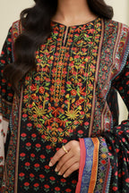 Embroidered Shirt Dupatta - 0808
