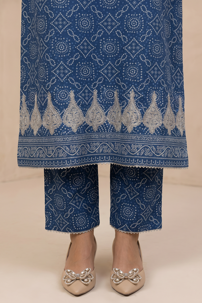 Embroidered Shirt Shalwar - 0809