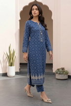 Embroidered Shirt Shalwar - 0809