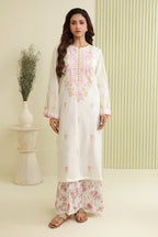 Embroidered Shirt Shalwar - 0810